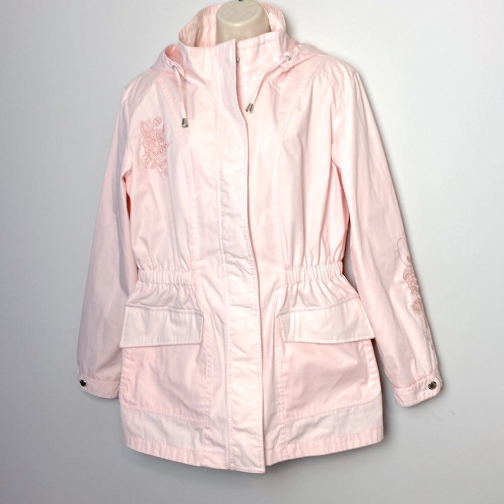 Mackintosh New England Women’s Embroidery Hooded Rain Jacket Size L